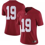 Women's Alabama Crimson Tide #19 Jahleel Billingsley Crimson Limited NCAA College Football Jersey 2403HDJP8